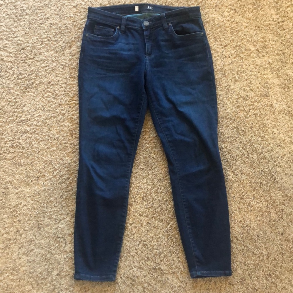 KUT Connie Ankle Skinny Jeans - Size 10